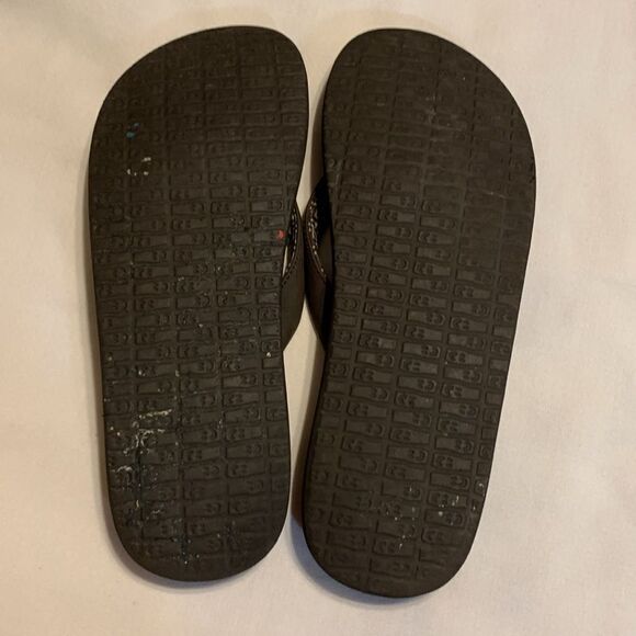 Sanuk Size 10 flip-flop sandals memory foam soles - Picture 8 of 9